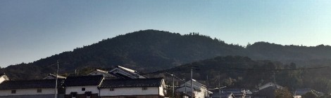 三月の三輪山