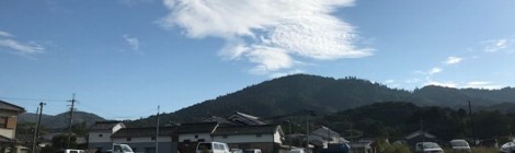 10月の三輪山