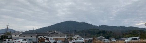 3月の三輪山