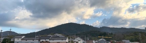 1月の三輪山