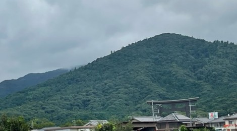 9月の三輪山